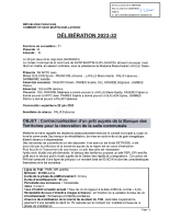 DELIB202332-CONTRACTUALISATION D’UN PRET