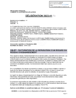 DELIB202341BIS-FACTURATION REPARATION REGARD DU RESEAU D’ASSAINISSEMENT