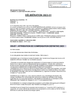 DELIB202351- ATTRIBUTION DE COMPENSATION DEFINITIVE 2023