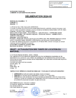DELIB202403-ACTUALISATION DES TARIFS DE LOCATION DU MATERIEL