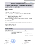 LISTEDELIB2405-CONSEIL DU 28 JUIN 2024