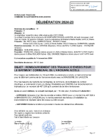 DELIB202423-REMBOURSEMENT DES TRAVAUX ENEDIS ANCIENNE ECOLE