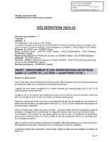 DELIB202522-FINANCEMENT D’UNE INTERVENTION ARTISTIQUE