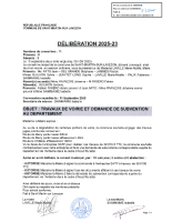 DELIB202523-TRAVAUX DE VOIRIE ET DEMANDE DE SUBVENTION AU DEPARTEMENT
