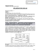 DELIB202540-OUVERTURE DU QUART DES CREDITS