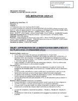 DELIB202541-APPROBATION MODIFICATION PLU
