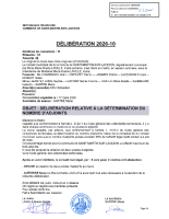 DELIB202610-DETERMINATION DU NOMBRE D’ADJOINTS