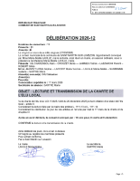 DELIB202612-LECTURE ET TRANSMISSION DE LA CHARTE DE L’ELU LOCAL