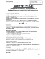 ARRETE202615-DELGATION ET SIGNATURE SAIMMAIME I