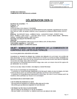 DELIB202617-MEMEBRES DE LA COMMISSION DE CONTROLE DES LISTES ELECTORALES